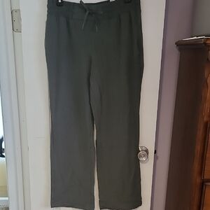 Olive Green Women's Athletic Pants